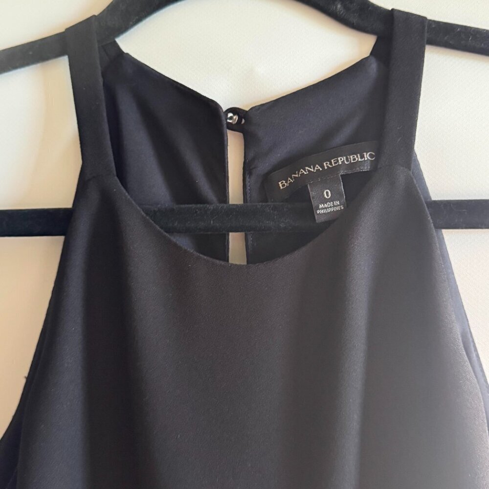 Banana Republic"BLACK" Halter Jumpsuit - Picture 2 of 7